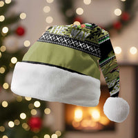 Christmas T Rex Tree Christmas Santa Hat Xmas Holiday Patterns - Wonder Print Shop