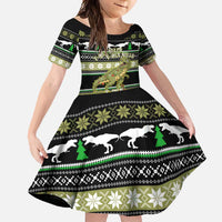 Christmas T Rex Tree Family Matching Mermaid Dress and Hawaiian Shirt Xmas Holiday Patterns - Wonder Print Shop