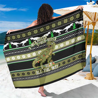 Christmas T Rex Tree Sarong Xmas Holiday Patterns - Wonder Print Shop