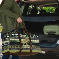 Christmas T Rex Tree Travel Bag Xmas Holiday Patterns - undefined
