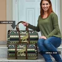 Christmas T Rex Tree Travel Bag Xmas Holiday Patterns - undefined