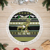 Christmas T Rex Tree Tree Skirt Xmas Holiday Patterns - Wonder Print Shop