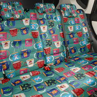 Christmas Teapot Group Back Car Seat Cover Xmas Holiday Patterns - Wonder Print Shop