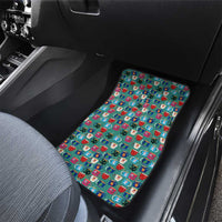 Christmas Teapot Group Car Mats Xmas Holiday Patterns - Wonder Print Shop