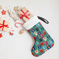 Christmas Teapot Group Christmas Stocking Xmas Holiday Patterns - Wonder Print Shop