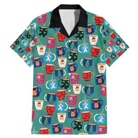 Christmas Teapot Group Family Matching Mermaid Dress and Hawaiian Shirt Xmas Holiday Patterns - Wonder Print Shop