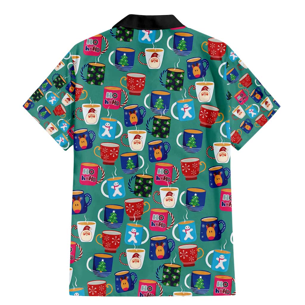 Christmas Teapot Group Family Matching Mermaid Dress and Hawaiian Shirt Xmas Holiday Patterns - Wonder Print Shop