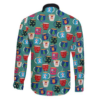 Christmas Teapot Group Family Matching Puletasi and Hawaiian Shirt Xmas Holiday Patterns - Wonder Print Shop