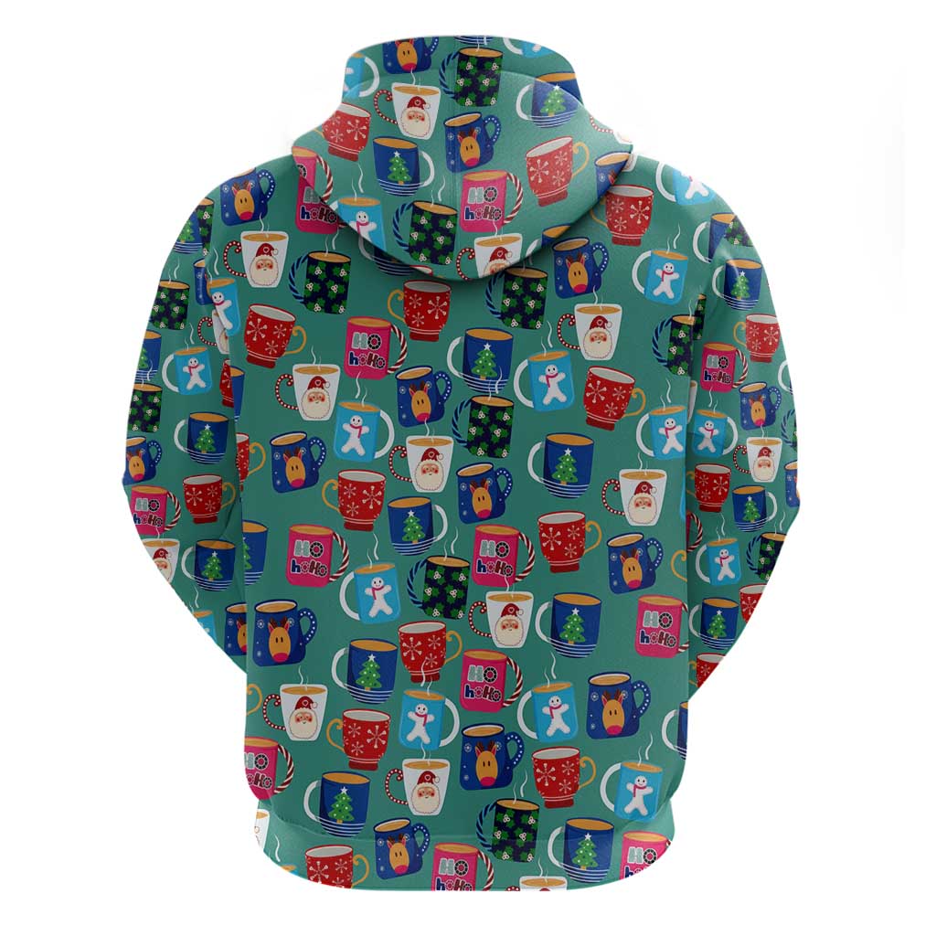 Christmas Teapot Group Hoodie Xmas Holiday Patterns - Wonder Print Shop