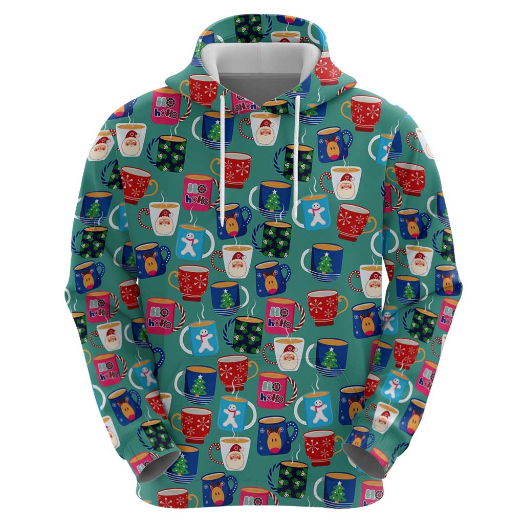 Christmas Teapot Group Hoodie Xmas Holiday Patterns - Wonder Print Shop