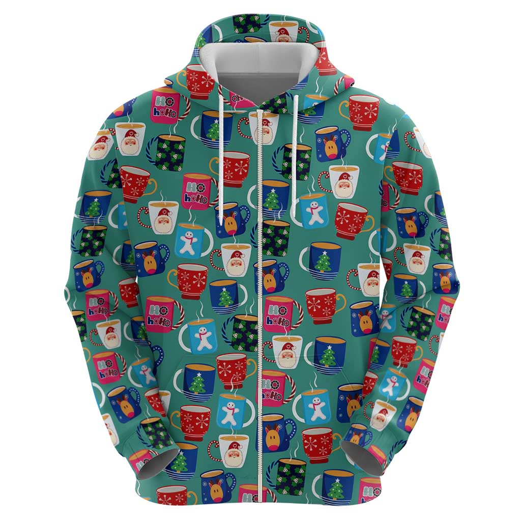Christmas Teapot Group Hoodie Xmas Holiday Patterns - Wonder Print Shop