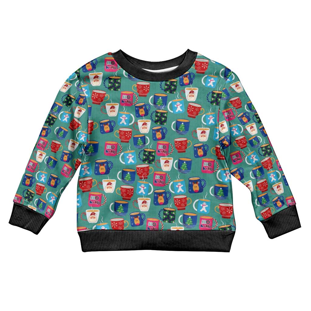 Christmas Teapot Group Kid Ugly Christmas Sweater Xmas Holiday Patterns - Wonder Print Shop