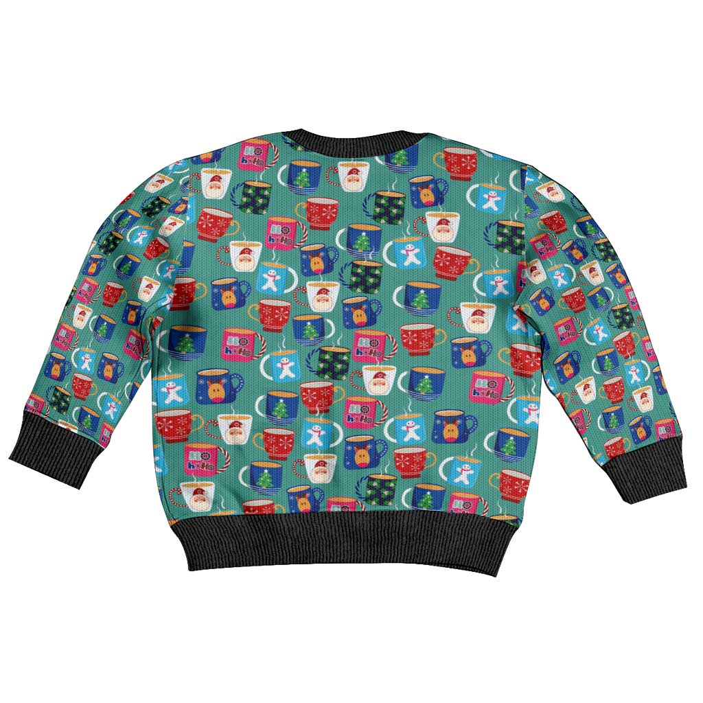 Christmas Teapot Group Kid Ugly Christmas Sweater Xmas Holiday Patterns - Wonder Print Shop