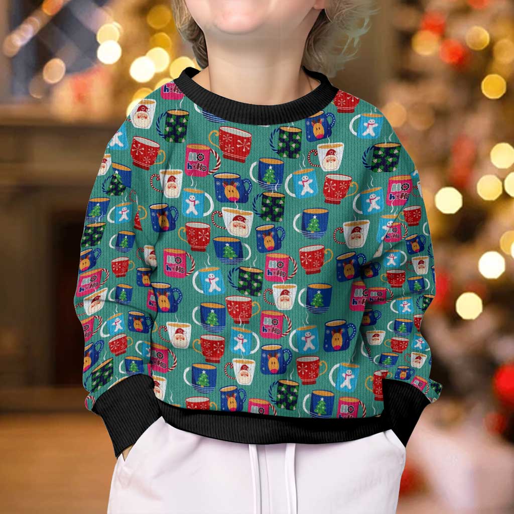 Christmas Teapot Group Kid Ugly Christmas Sweater Xmas Holiday Patterns - Wonder Print Shop