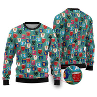 Christmas Teapot Group Ugly Christmas Sweater Xmas Holiday Patterns - Wonder Print Shop