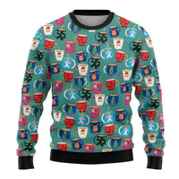 Christmas Teapot Group Ugly Christmas Sweater Xmas Holiday Patterns - Wonder Print Shop