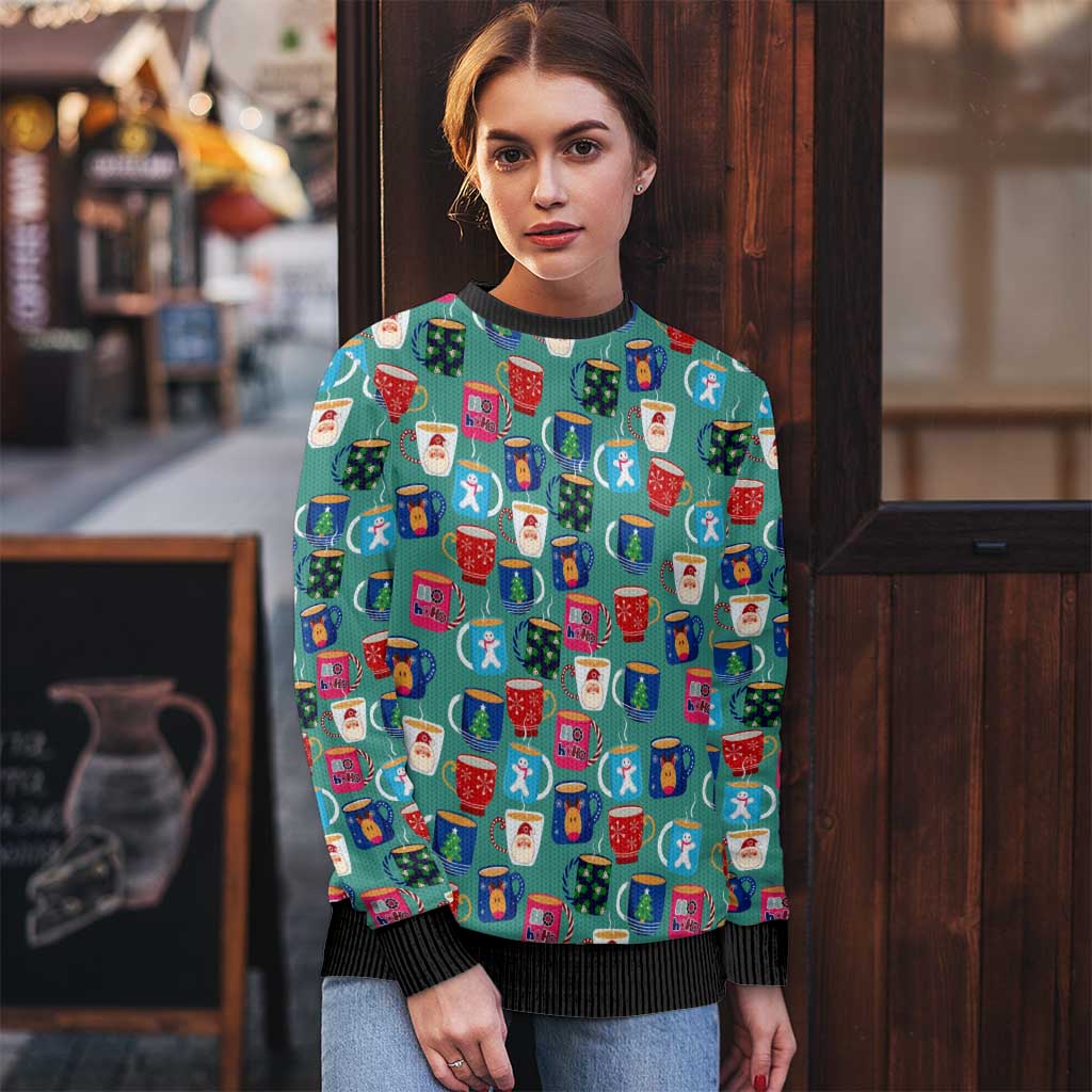 Christmas Teapot Group Ugly Christmas Sweater Xmas Holiday Patterns - Wonder Print Shop