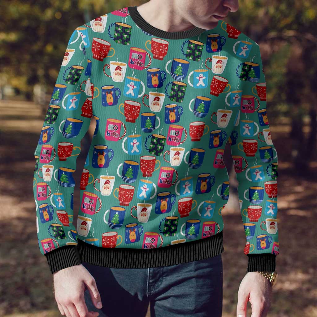 Christmas Teapot Group Ugly Christmas Sweater Xmas Holiday Patterns - Wonder Print Shop