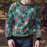 Christmas Teapot Group Ugly Christmas Sweater Xmas Holiday Patterns - Wonder Print Shop