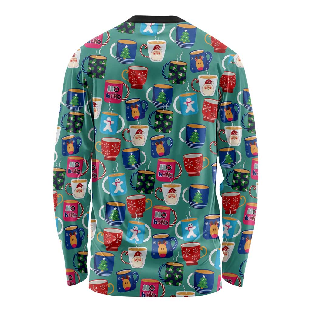 Christmas Teapot Group Long Sleeve Shirt Xmas Holiday Patterns - undefined