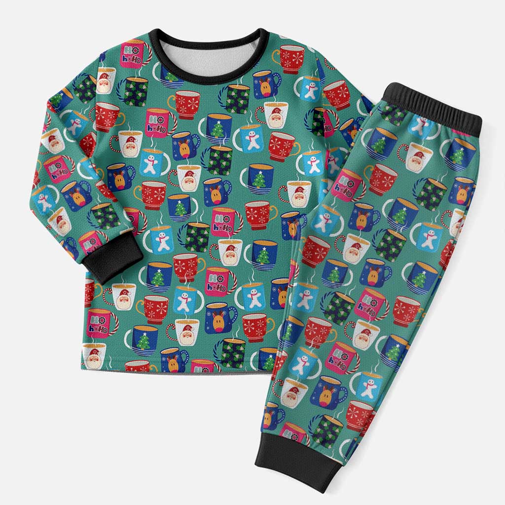 Christmas Teapot Group Christmas Pajama Set Xmas Holiday Patterns - Wonder Print Shop