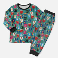 Christmas Teapot Group Christmas Pajama Set Xmas Holiday Patterns - Wonder Print Shop