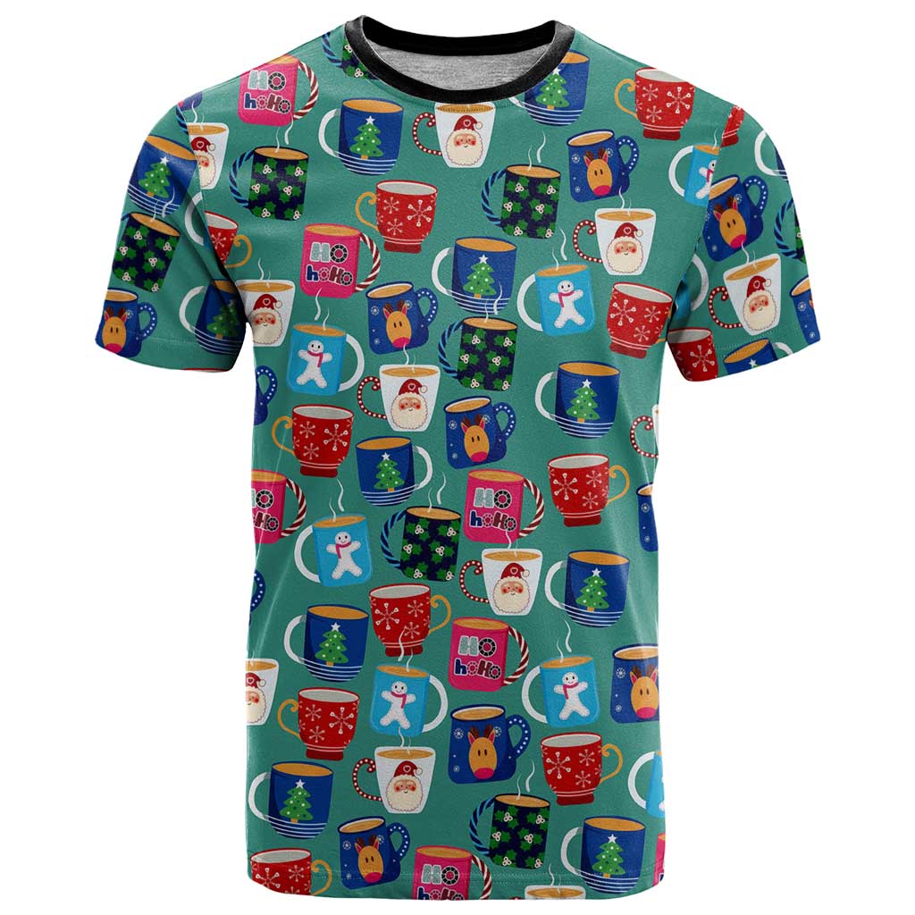 Christmas Teapot Group T Shirt Xmas Holiday Patterns - Wonder Print Shop