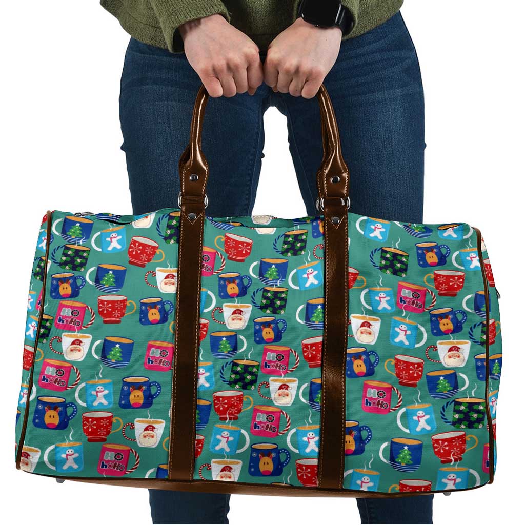 Christmas Teapot Group Travel Bag Xmas Holiday Patterns - Wonder Print Shop
