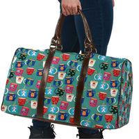 Christmas Teapot Group Travel Bag Xmas Holiday Patterns - Wonder Print Shop