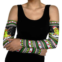Christmas Tennis Snowman Arm Sleeves Xmas Holiday Patterns - Wonder Print Shop