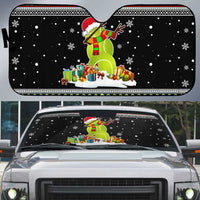 Christmas Tennis Snowman Auto Sun Shade Xmas Holiday Patterns - Wonder Print Shop