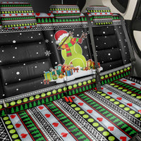 Christmas Tennis Snowman Back Car Seat Cover Xmas Holiday Patterns - Wonder Print Shop