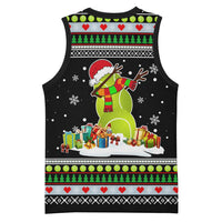 Christmas Tennis Snowman Basketball Jersey Xmas Holiday Patterns - Wonder Print Shop
