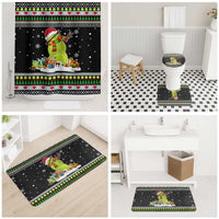Christmas Tennis Snowman Bathroom Set Xmas Holiday Patterns - Wonder Print Shop