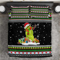Christmas Tennis Snowman Bedding Set Xmas Holiday Patterns - Wonder Print Shop