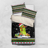 Christmas Tennis Snowman Bedding Set Xmas Holiday Patterns - Wonder Print Shop