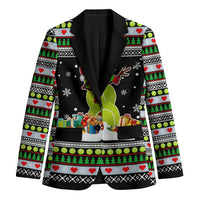 Christmas Tennis Snowman Blazer Xmas Holiday Patterns - Wonder Print Shop