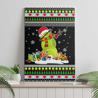 Christmas Tennis Snowman Canvas Wall Art Xmas Holiday Patterns - Wonder Print Shop