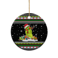 Christmas Tennis Snowman Ceramic Ornament Xmas Holiday Patterns - Wonder Print Shop