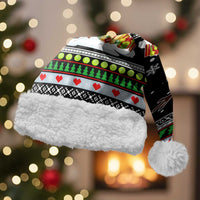 Christmas Tennis Snowman Christmas Santa Hat Xmas Holiday Patterns - Wonder Print Shop