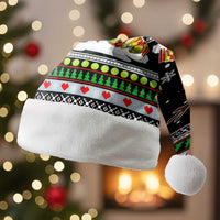 Christmas Tennis Snowman Christmas Santa Hat Xmas Holiday Patterns - Wonder Print Shop