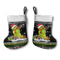 Christmas Tennis Snowman Christmas Stocking Xmas Holiday Patterns - Wonder Print Shop