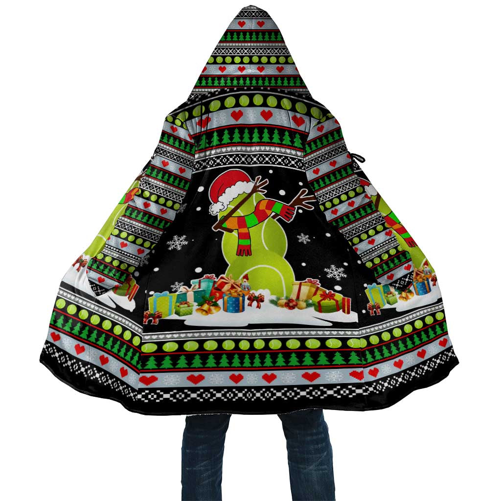 Christmas Tennis Snowman Cloak Xmas Holiday Patterns - Wonder Print Shop