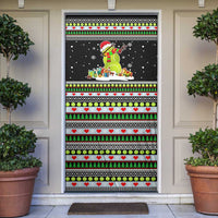 Christmas Tennis Snowman Door Cover Xmas Holiday Patterns - Wonder Print Shop