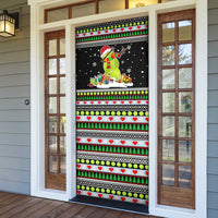 Christmas Tennis Snowman Door Cover Xmas Holiday Patterns - Wonder Print Shop