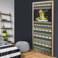 Christmas Tennis Snowman Door Cover Xmas Holiday Patterns - Wonder Print Shop