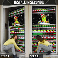 Christmas Tennis Snowman Door Cover Xmas Holiday Patterns - Wonder Print Shop