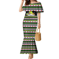 Christmas Tennis Snowman Family Matching Mermaid Dress and Hawaiian Shirt Xmas Holiday Patterns - Wonder Print Shop