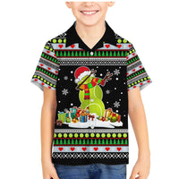 Christmas Tennis Snowman Family Matching Mermaid Dress and Hawaiian Shirt Xmas Holiday Patterns - Wonder Print Shop
