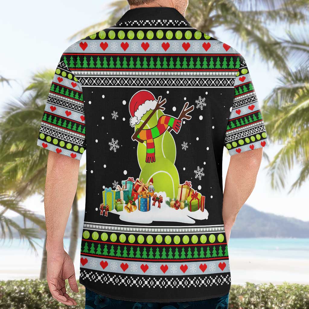 Christmas Tennis Snowman Hawaiian Shirt Xmas Holiday Patterns - Wonder Print Shop